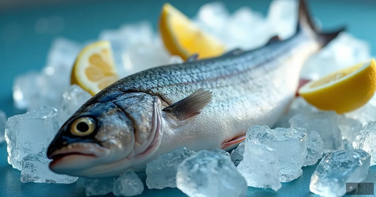🐟 Menkė - Liesa Balta Žuvis Kiekvienai Dienai — iliustracija